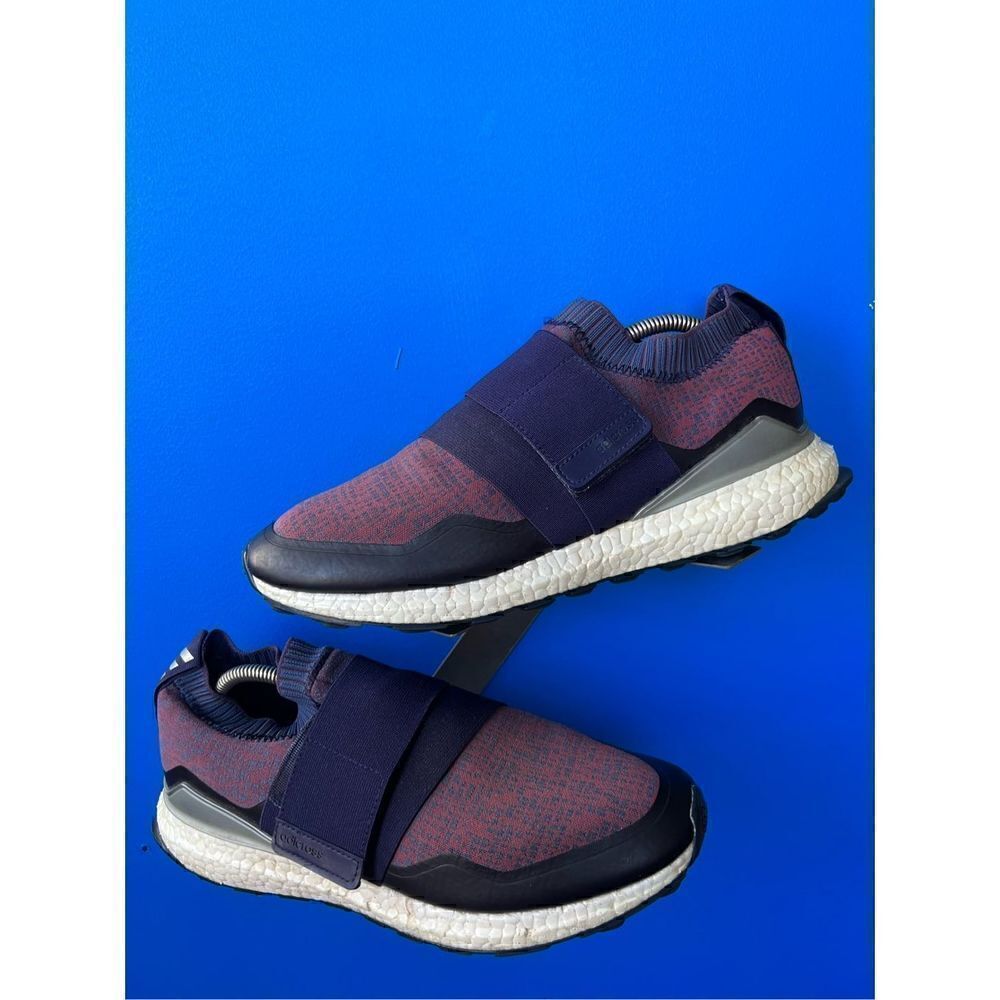 Adidas Mens Crossknit 2.0 F33602 Blue Running Shoes Hook And Loop Size 11